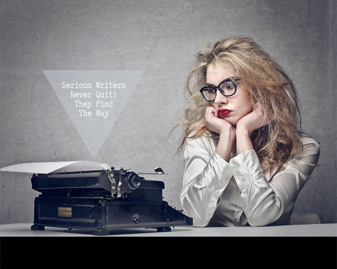 Serious Writers Never Quit: WIN an Amazon GIFT CARD and an Amazon Fire Tablet!