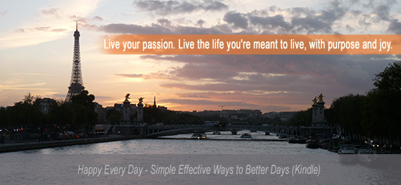Live your passion. Photo by Joan Hutchinson