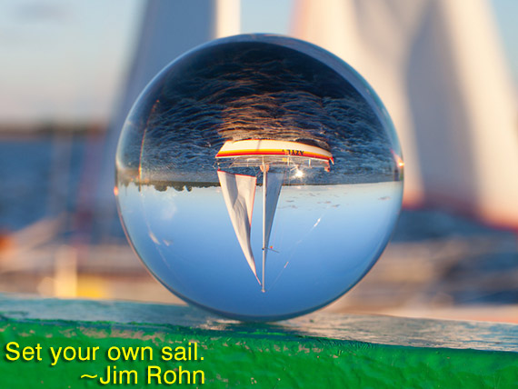 Set your own sail.