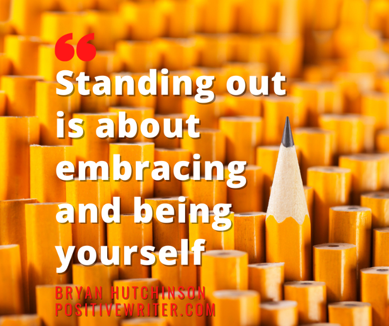 stand out as a writer