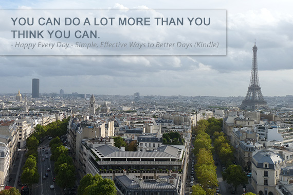 Paris from above. Photo by Bryan Hutchinson